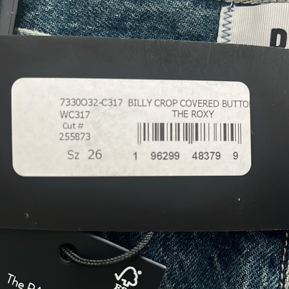 Paige Billy top Button Jeans The Roxy size26 - Picture 3 of 6